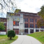 Central High School's facade