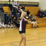 Badminton serve