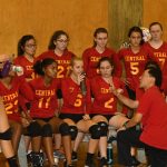 The Girls Volleyball Team
