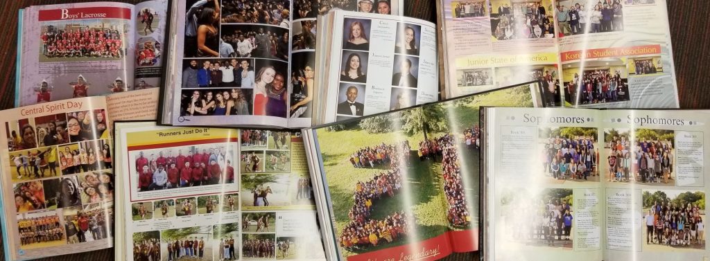 yearbook collage