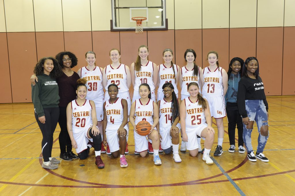 2017 Girls Varsity Basketball Team