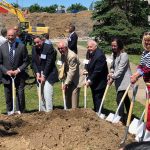 Gov. Wolf, Central Administartion and Alumni break ground