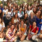 Group picture of CHS students abroad