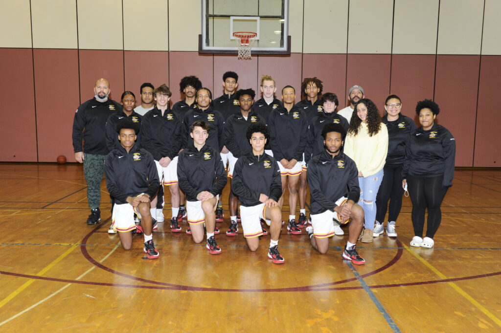Varsity Basketball team photo