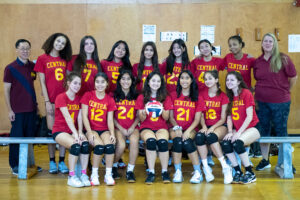 Girls Volleyball Team Photo