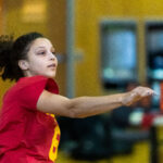 Girls Vollyball Action