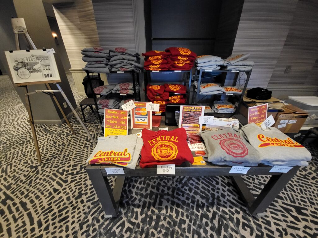 CHS MOBILE STORE TABLE With merchandise